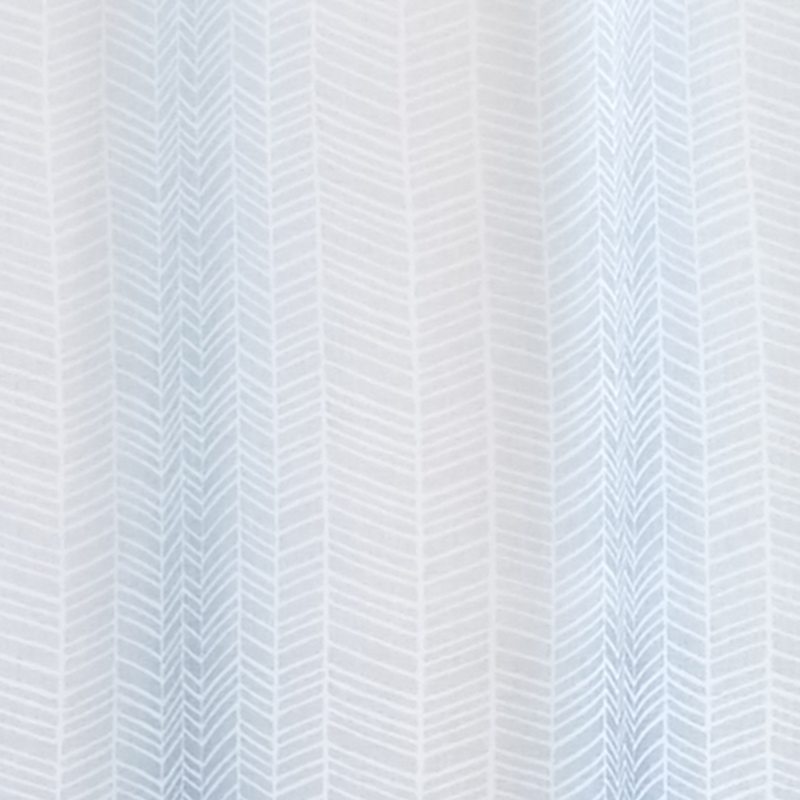 Voilage FOSCA coloris bleu 140 x 240 cm