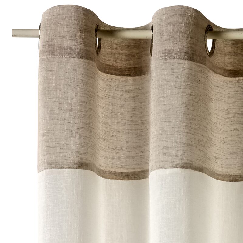 Voilage ILARIA coloris beige 140 x 240 cm