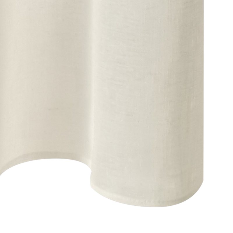 Voilage ILARIA coloris gris 140 x 240 cm