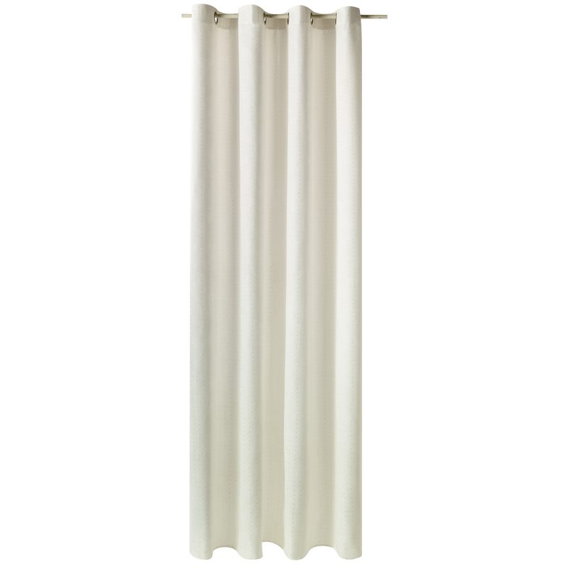 Rideau SOLINE coloris blanc 140 x 250 cm