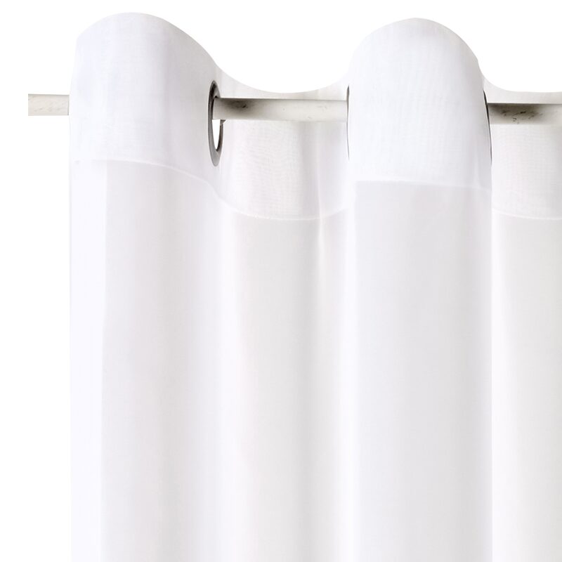 Voilage PLEIN JOUR coloris blanc 240 x 240 cm