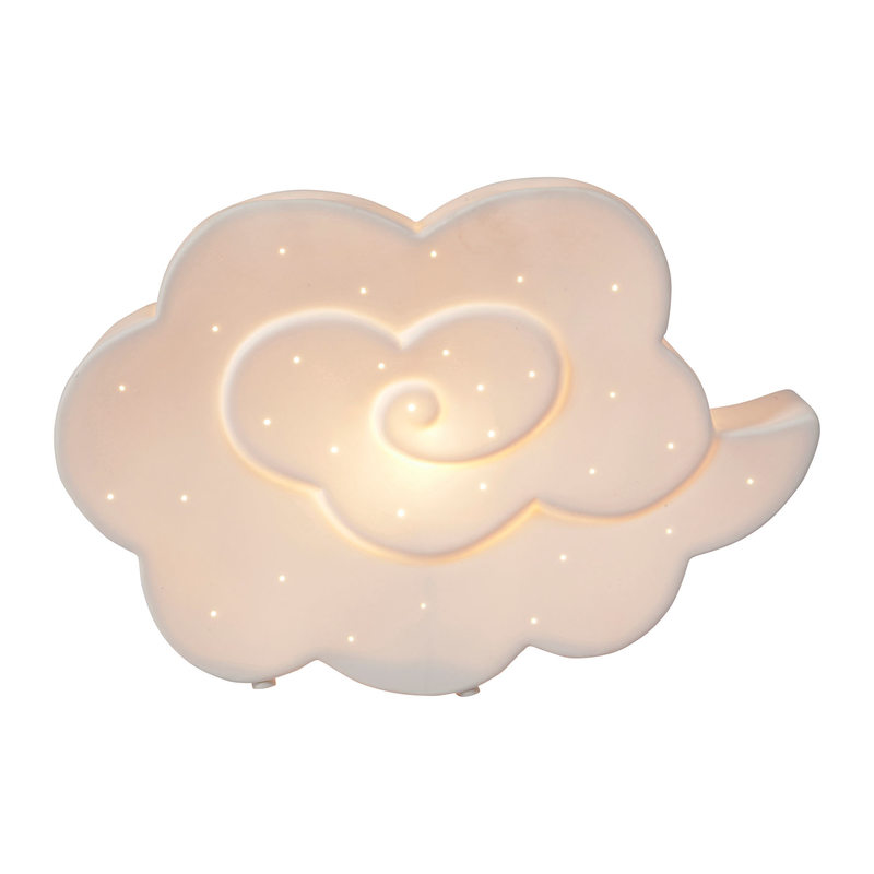 Lampe à poser NUAGE coloris blanc 21 x 30,5 cm