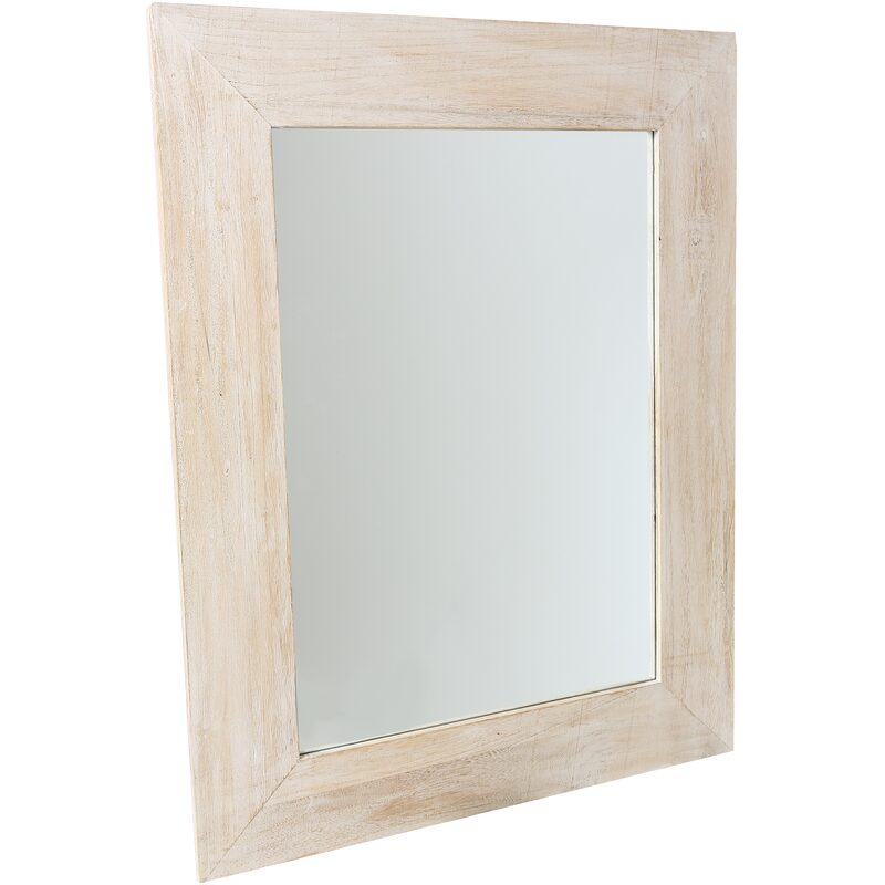 Miroir en bois SALOMÉ 72 x 92 cm