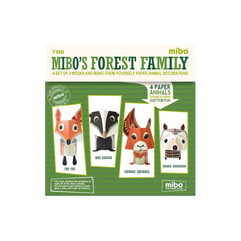 Kit pliage MIBO'S FOREST FAMILY