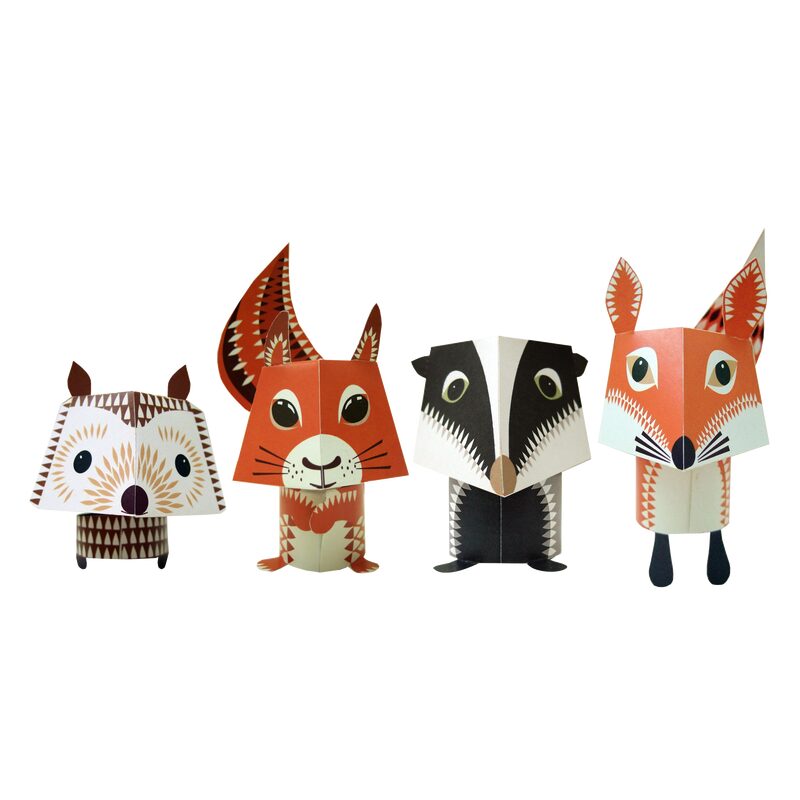 Kit pliage MIBO'S FOREST FAMILY