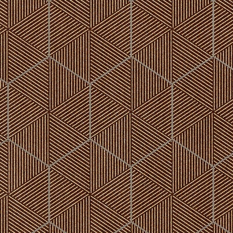 Papier peint intissé KENEO coloris cuivre