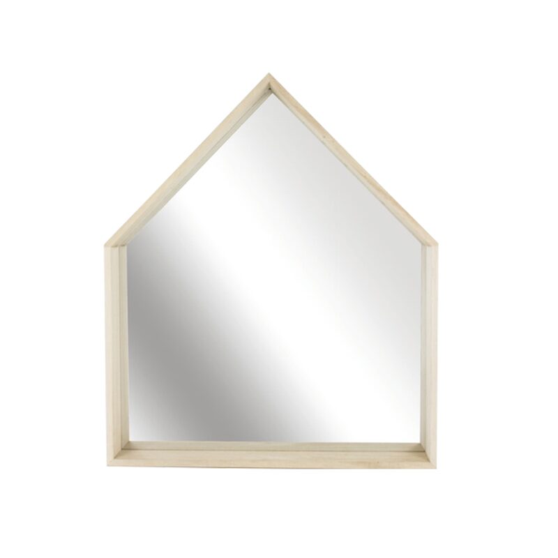 Miroir en bois DAGMAR 30 x 35,3 cm