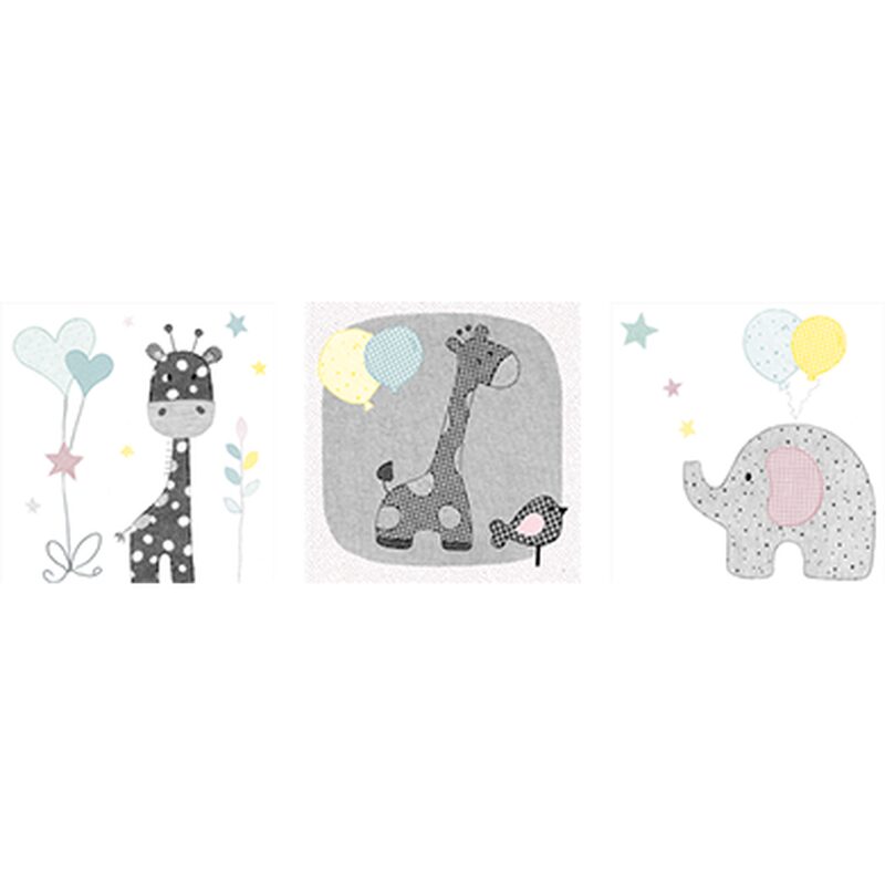 Triptyque SWEETY 60 x 20 cm