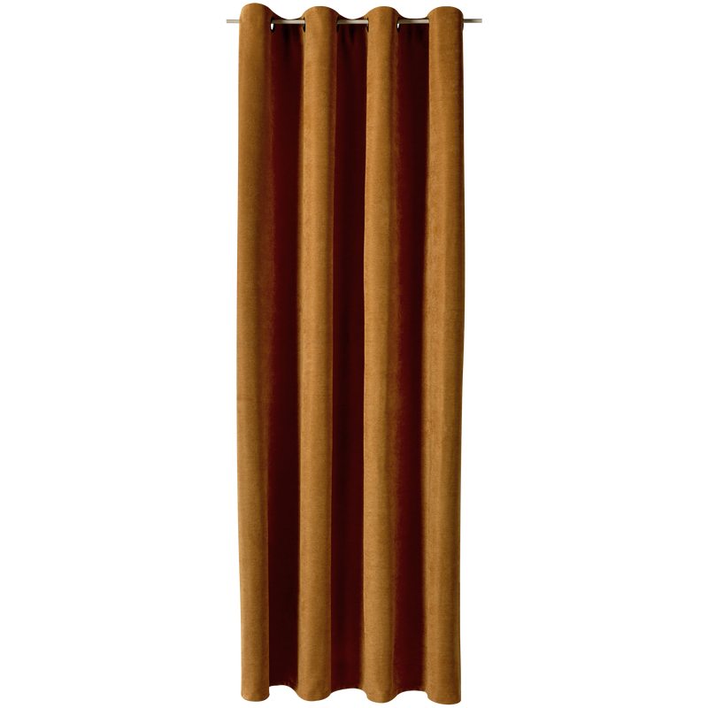 Rideau thermique ALASKA coloris ocre 140 x 260 cm