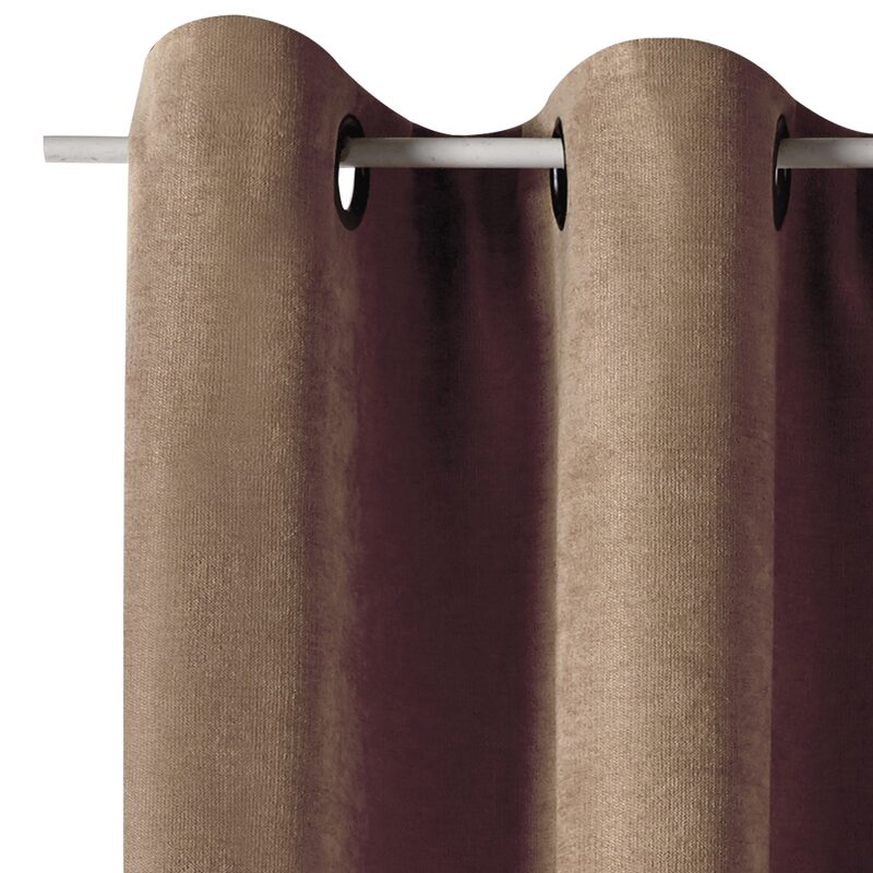 Rideau thermique ALASKA coloris camel 140 x 260 cm