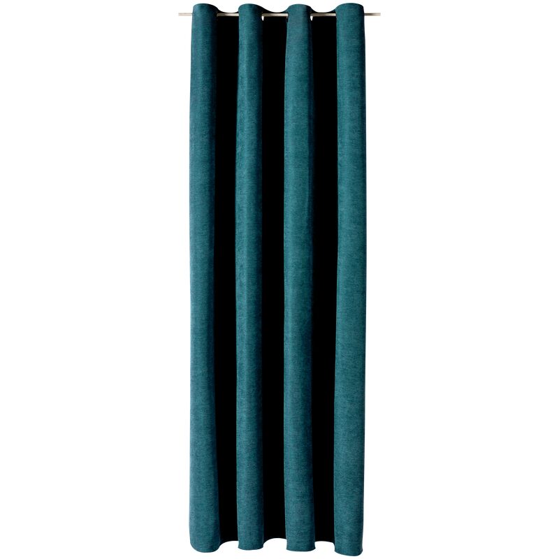 Rideau thermique ALASKA coloris vert émeraude 140 x 260 cm