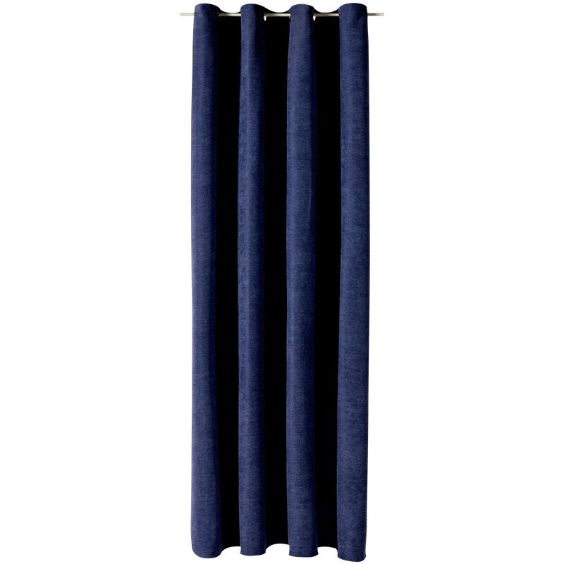 Rideau thermique ALASKA coloris bleu denim 140 x 260 cm