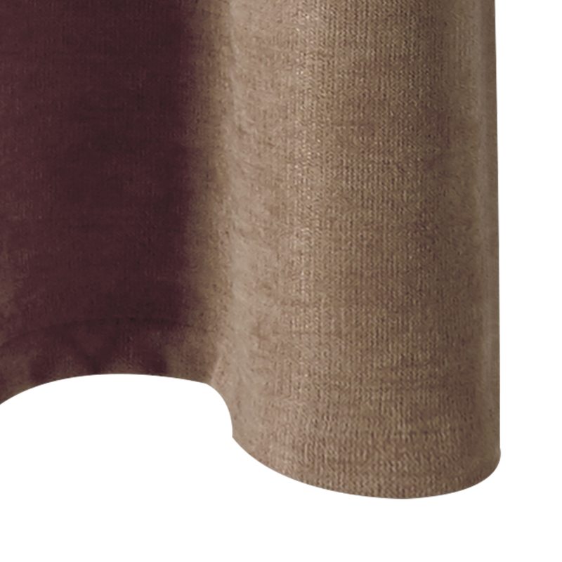 Rideau thermique ALASKA coloris camel 140 x 260 cm