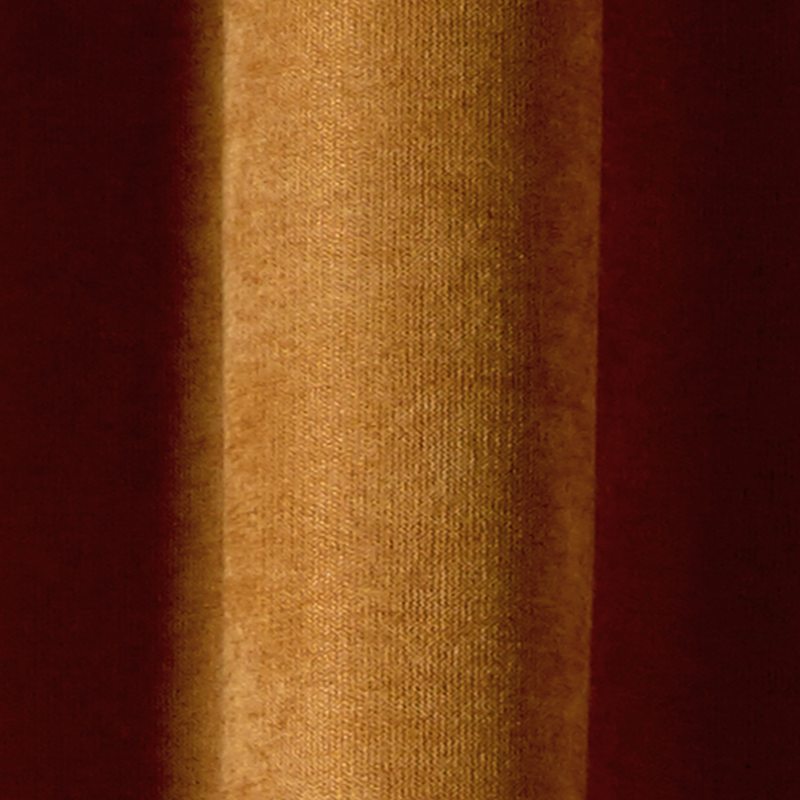 Rideau thermique ALASKA coloris ocre 140 x 260 cm