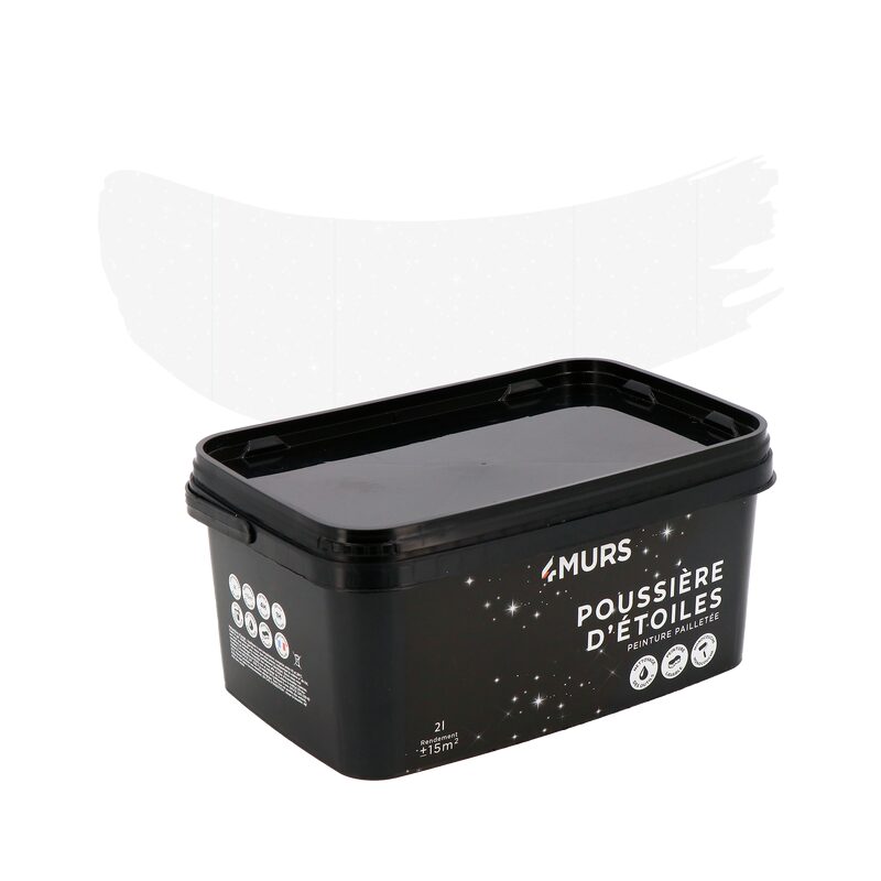 Peinture Décorative POUSSIÈRE D'ÉTOILES Acrylique Athena Mat 2 L