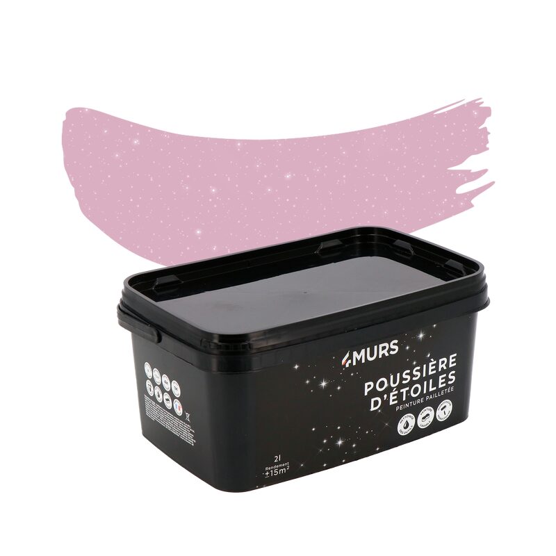 Peinture Décorative POUSSIÈRE D'ÉTOILES Acrylique Orion Mat 2 L