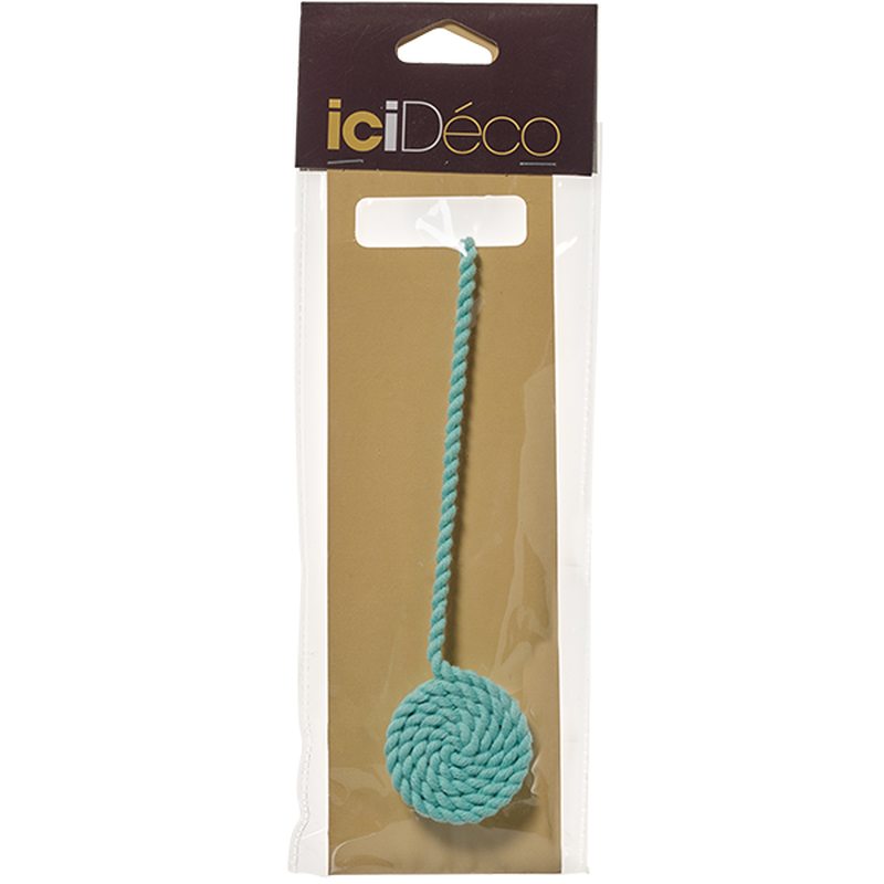 Embrasse aimantée DOLI coloris turquoise