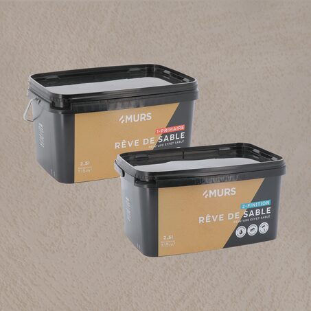 Rêve de sable Peinture havane + Primaire