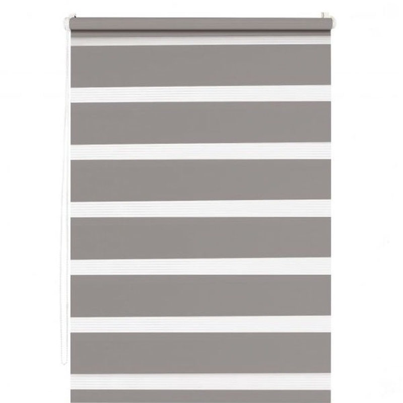 Store jour/nuit EASY ROLL JALOUSY coloris taupe 72 x 190 cm