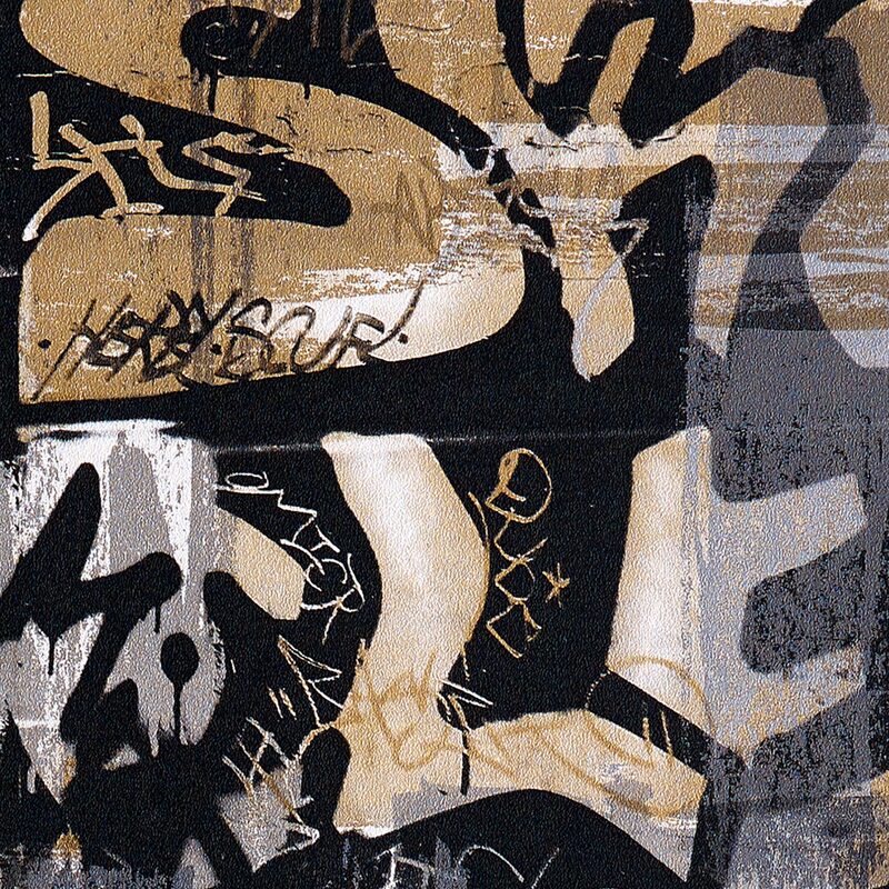 Papier peint STREET WORK coloris gris béton