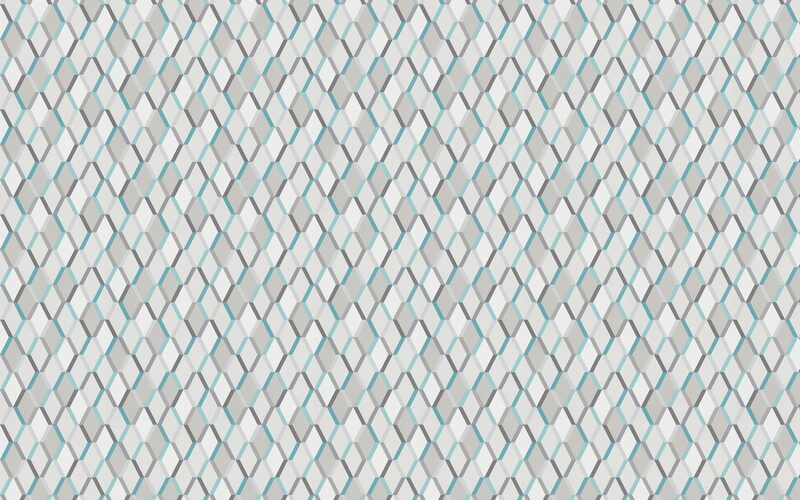 Papier peint intissé BJÖRN coloris bleu aqua