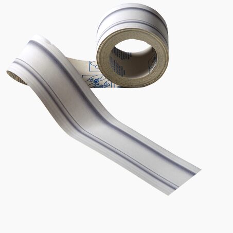 Galon vinyle MOULURE coloris blanc