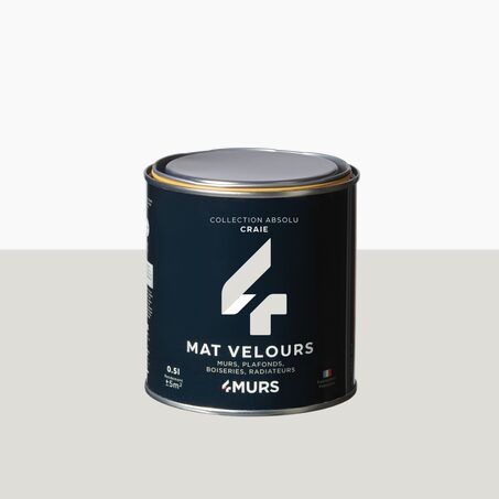 Peinture Finition ABSOLU Acrylique craie Mat 0,5 L