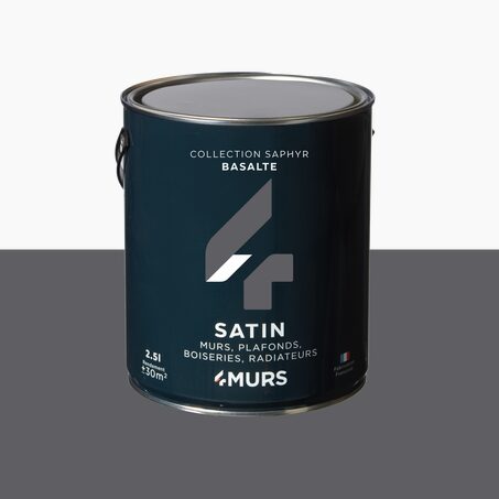 Peinture Multi-supports SAPHYR Alkyde basalte Satiné