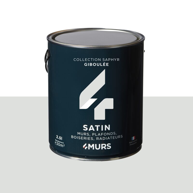 Peinture Multi-supports SAPHYR Alkyde giboulée Satiné 2,5 L