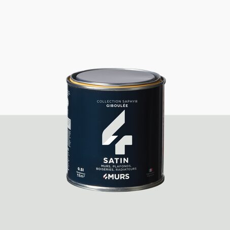 Saphyr Peinture Finition Peinture giboulée Satiné 0,5 L