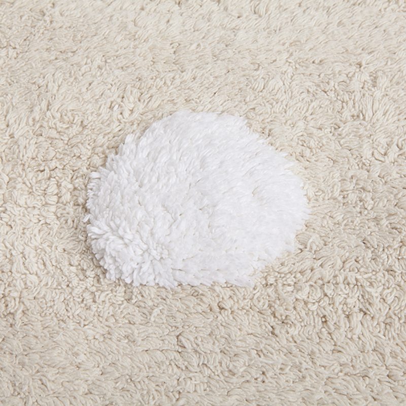 Tapis TOPOS coloris beige 120 x 160 cm