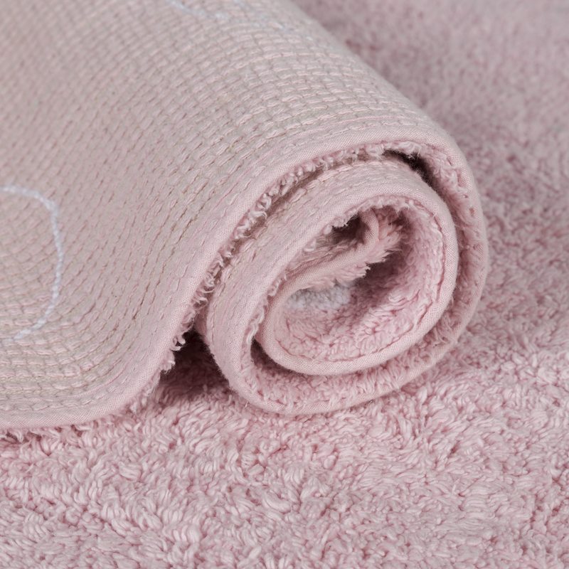 Tapis STARS coloris rose 120 x 160 cm