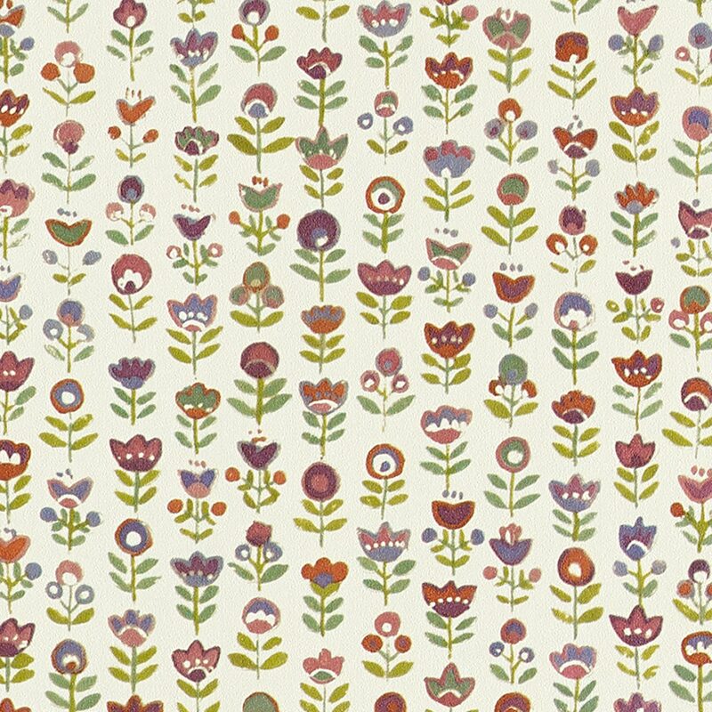 Papier peint intissé ALICE coloris mauve
