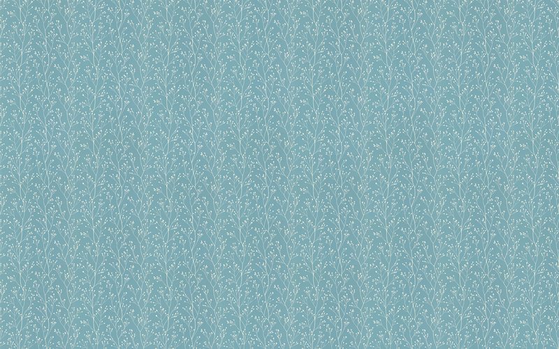 Papier peint intissé CARINA coloris bleu givré