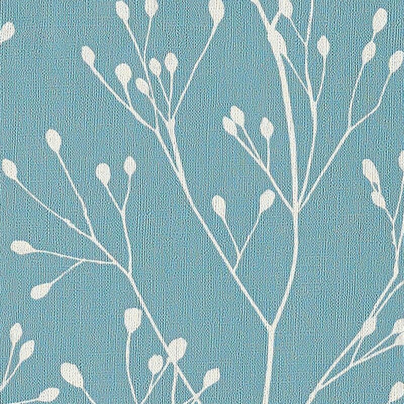 Papier peint intissé CARINA coloris bleu givré