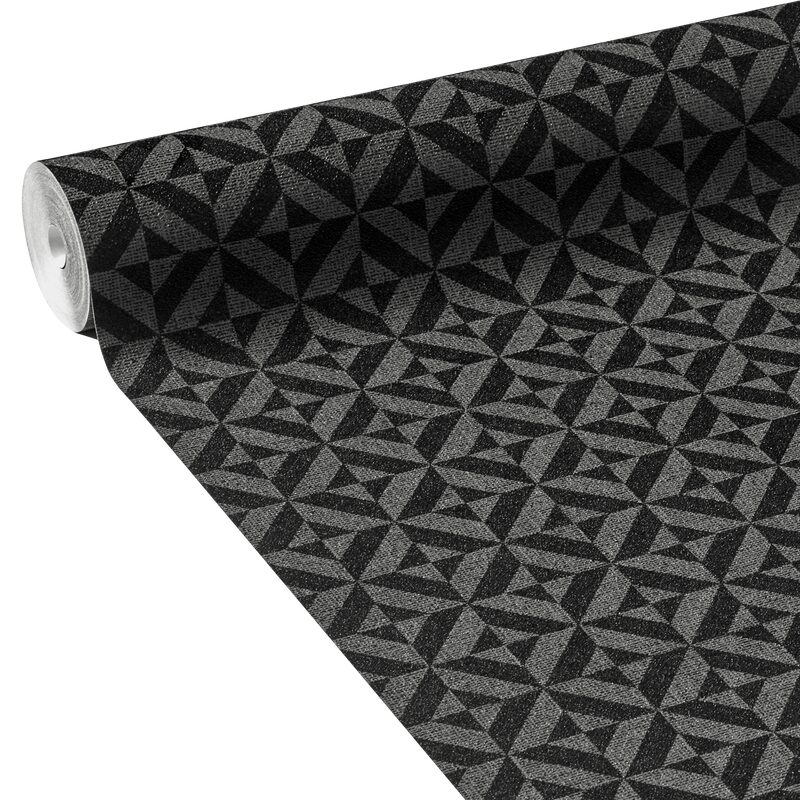 Papier peint intissé RAPHAEL coloris noir