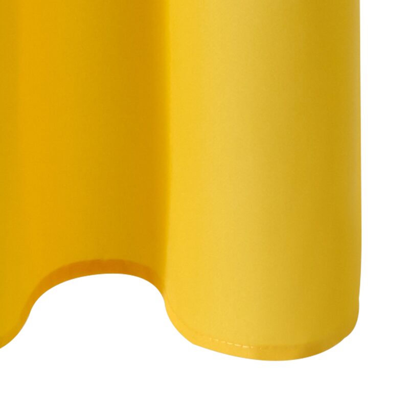 Rideau ESSENTIAL coloris jaune citron 140 x 240 cm