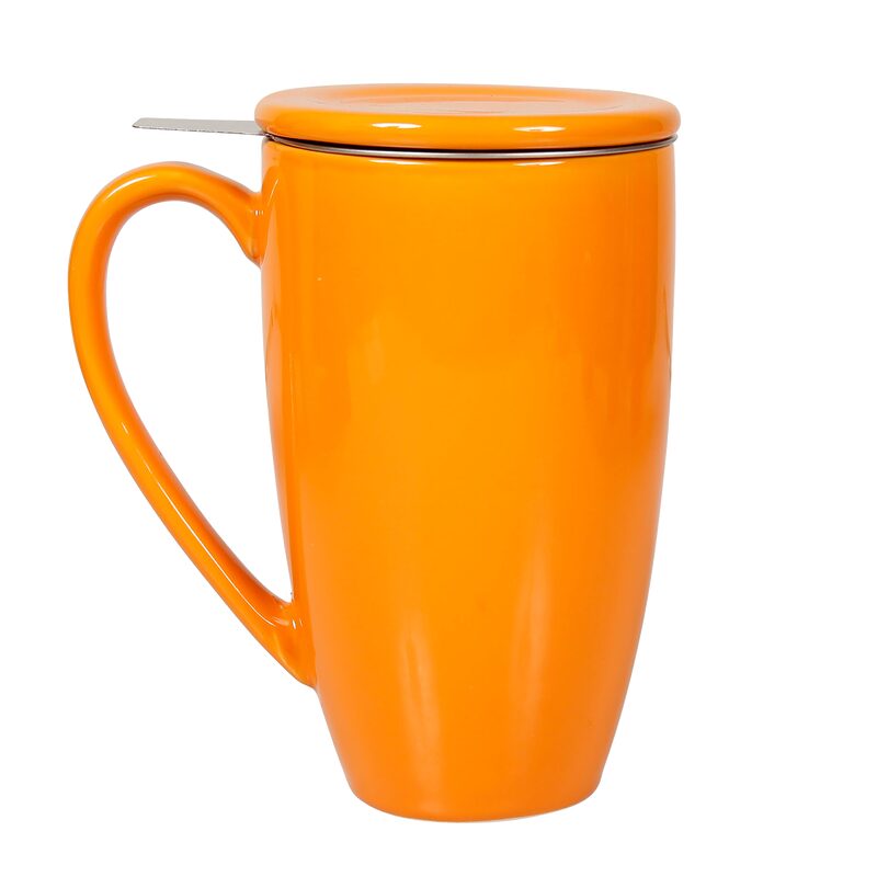 Mug TISANIÈRE coloris orange