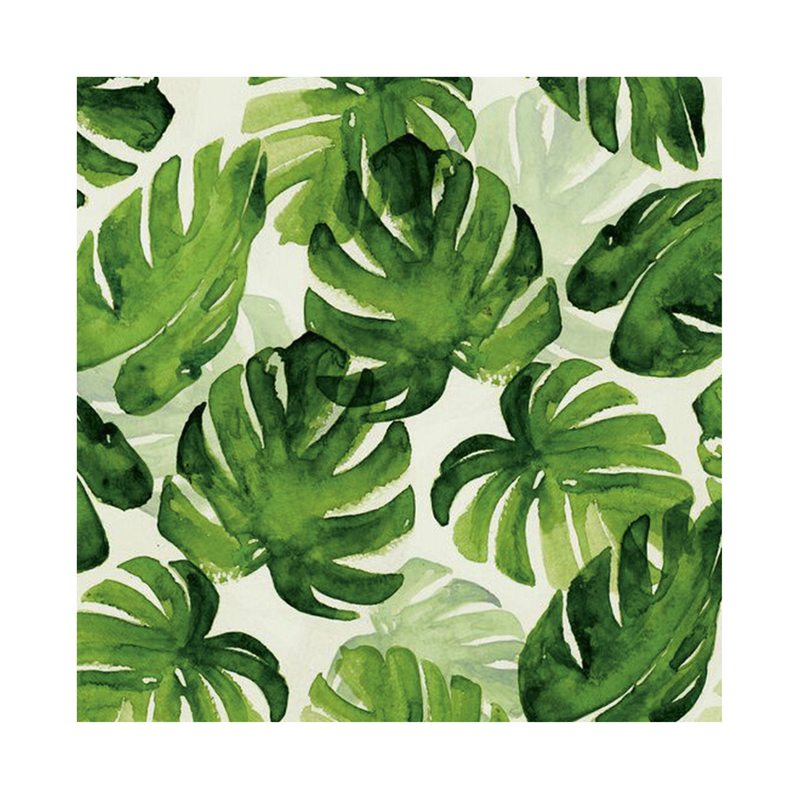 Serviette en papier ENZA coloris vert fougère