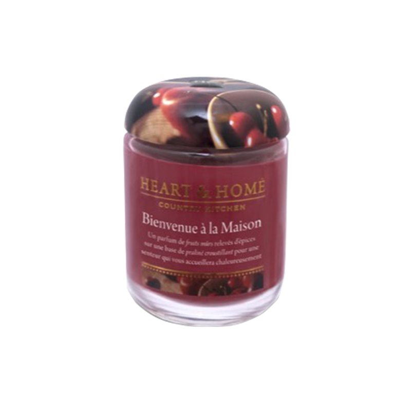 Bougie parfumée BIENVENUE À LA MAISON fruits rouges et épices