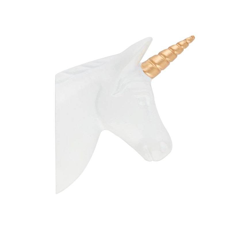 Patère STARGAZER UNICORN coloris blanc