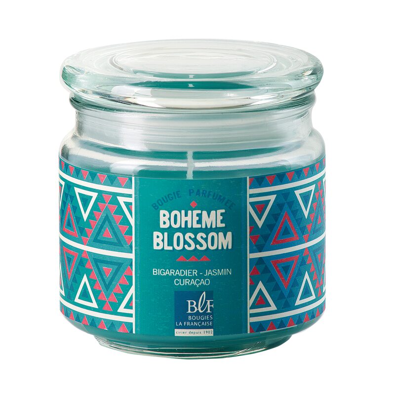 Bougie parfumée BOHÈME BLOSSOM mix zestes de citron, mandarine et pêche