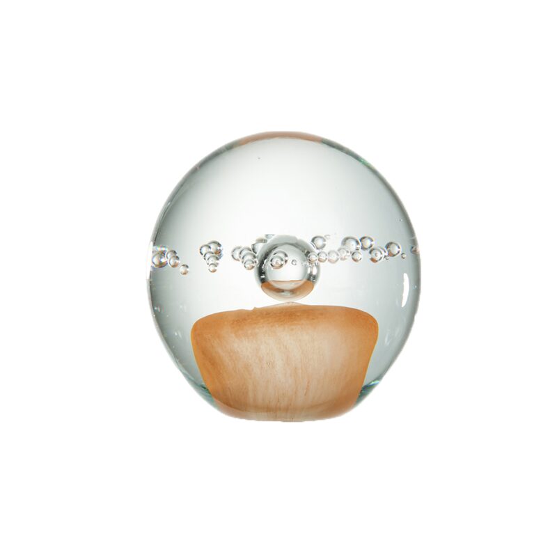 Presse-papier SATURNE coloris transparent
