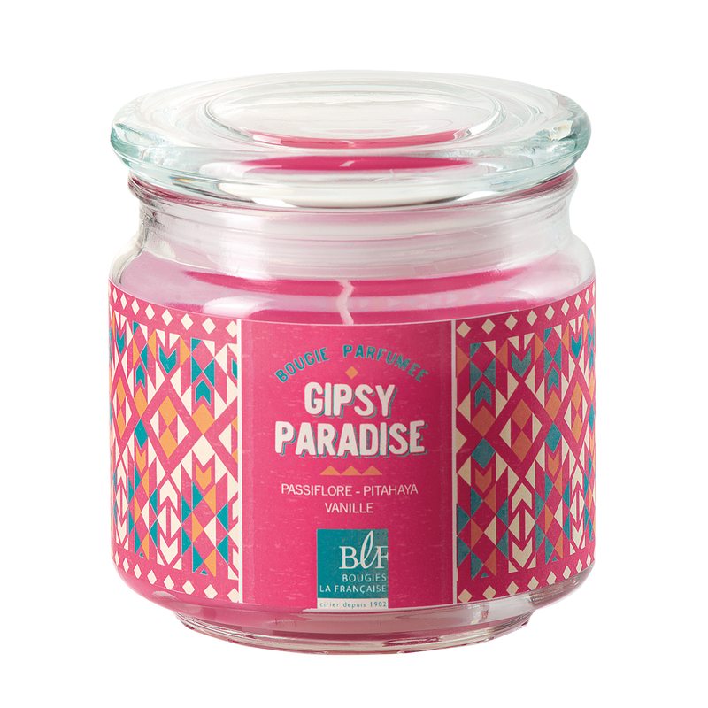 Bougie parfumée GIPSY PARADISE passiflore - pitahaya - vanille