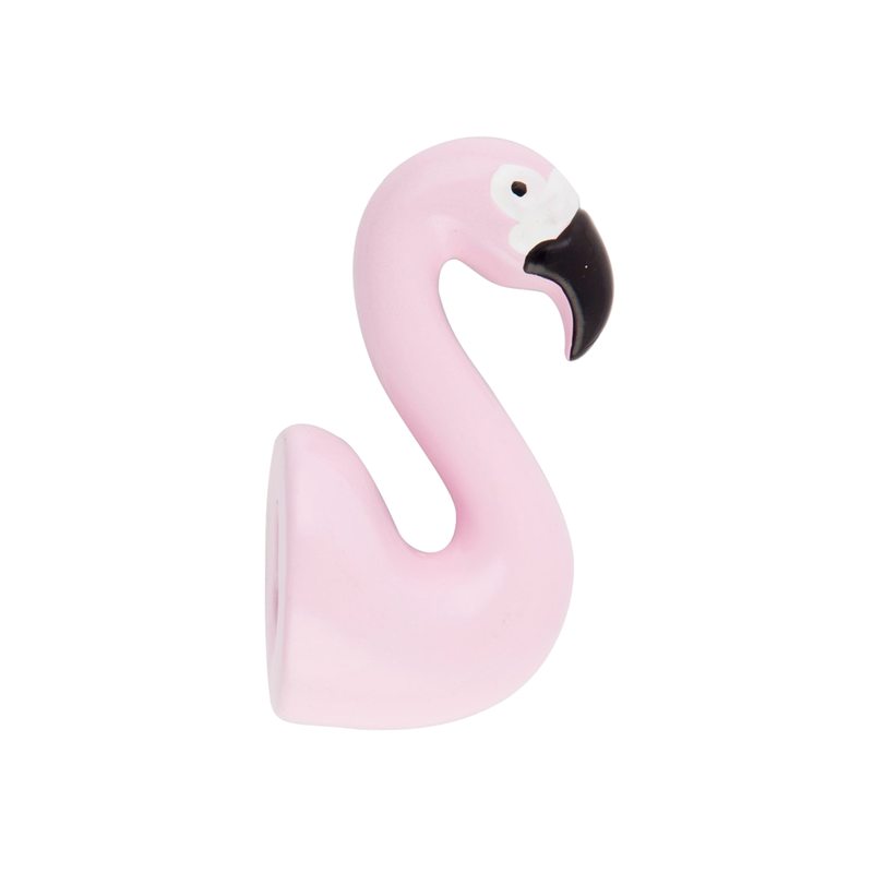 Patère FLAMINGO coloris rose flamant