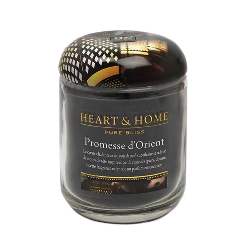 Bougie parfumée PROMESSE D'ORIENT bois de oud et épices