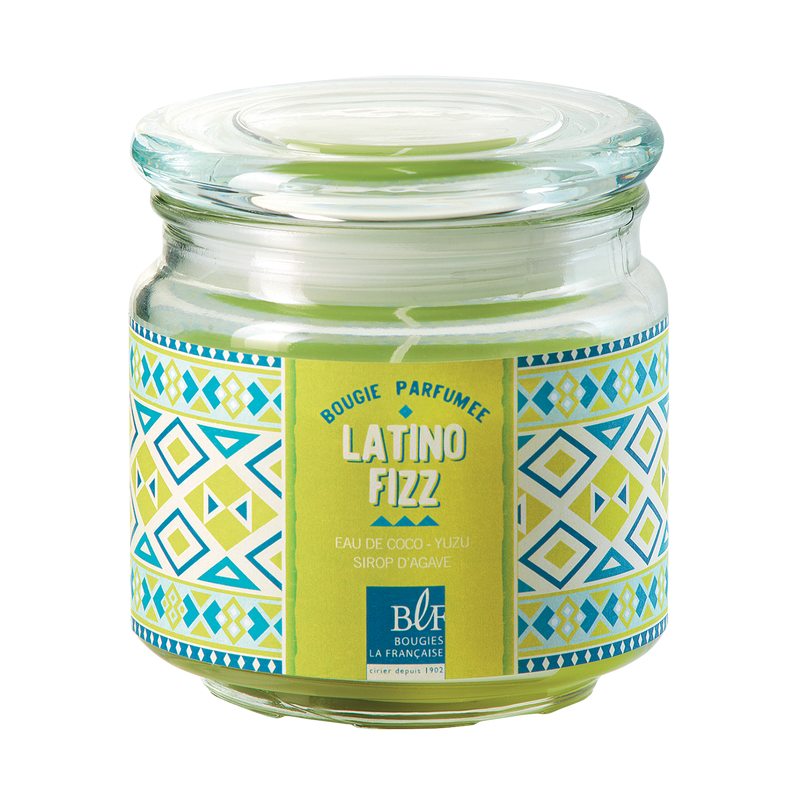 Bougie parfumée LATINO FIZZ eau de coco - yuzu