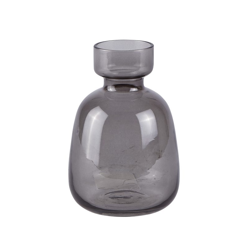 Vase ALIDA coloris gris fumé