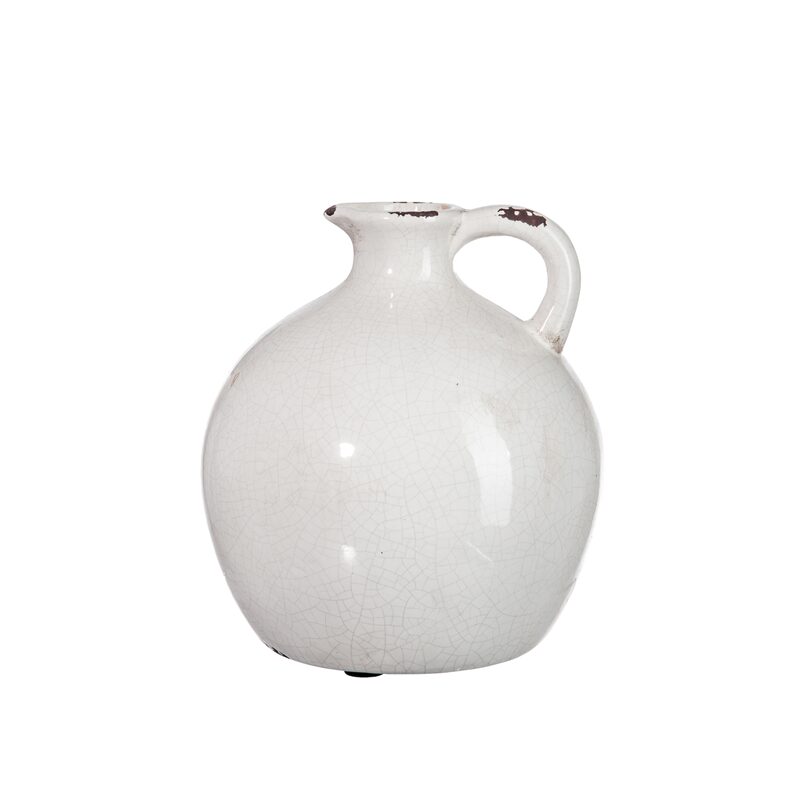 Vase AMADEO coloris blanc