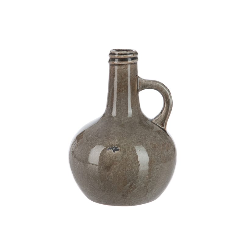 Vase AIKO coloris taupe